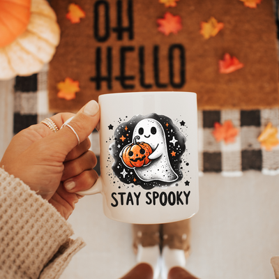 Stay Spooky Ghost Coffee Mug