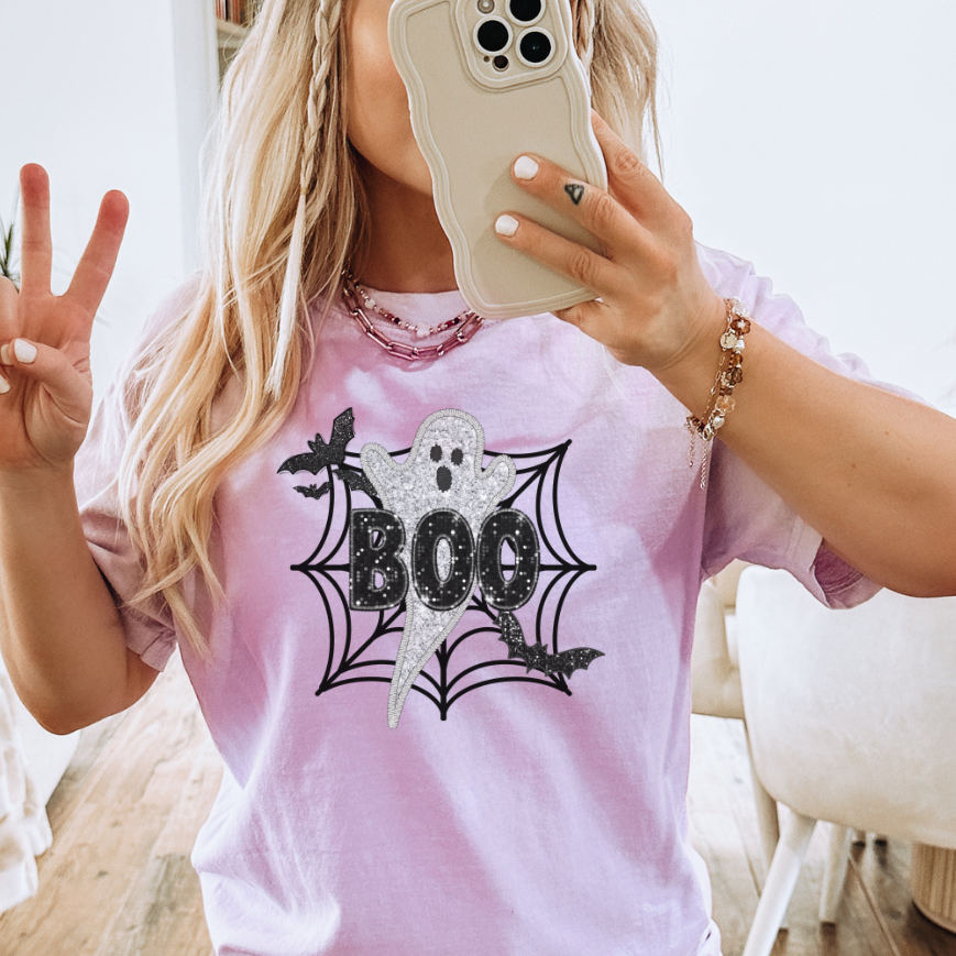 Boo Spider Web Shirt