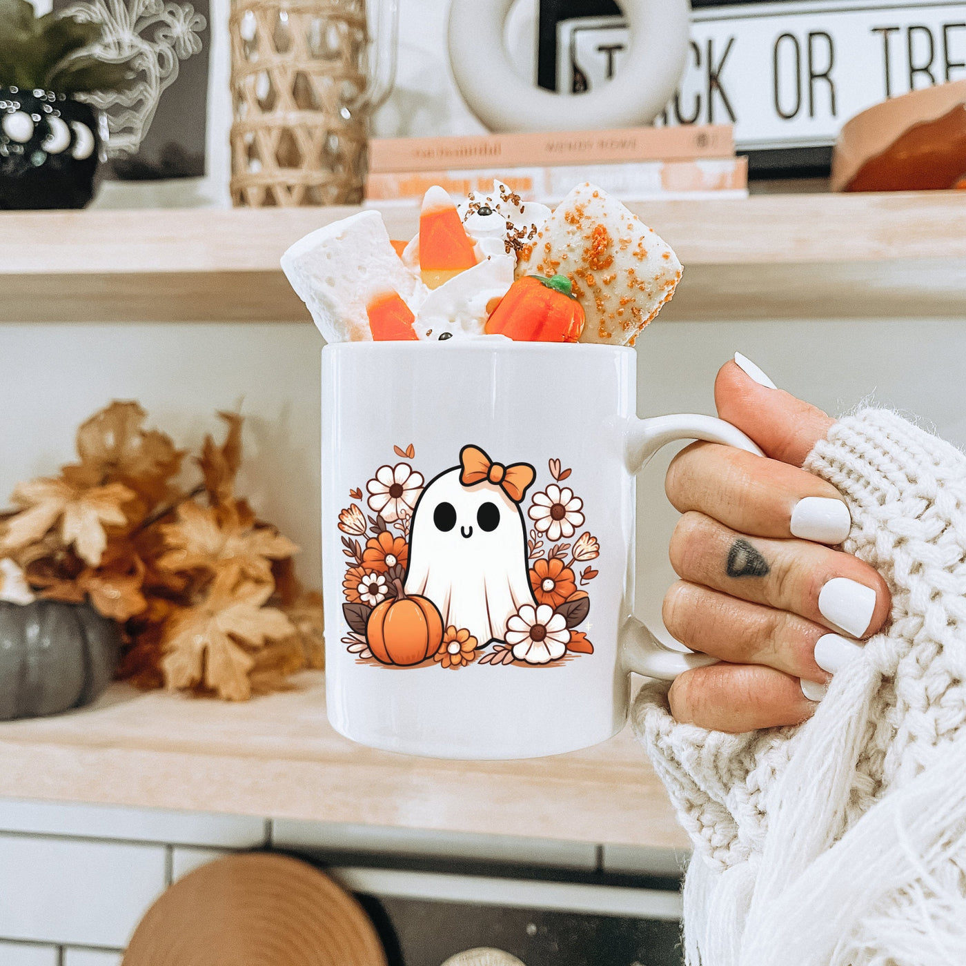 Halloween Ghost Coffee Mug