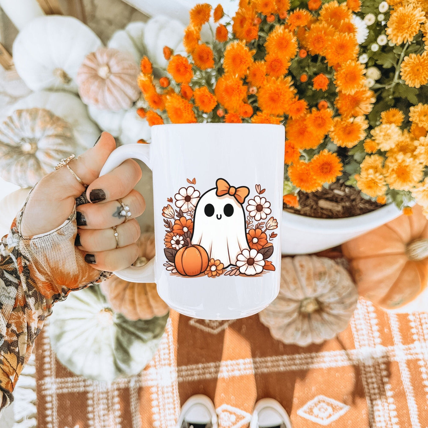 Halloween Ghost Coffee Mug