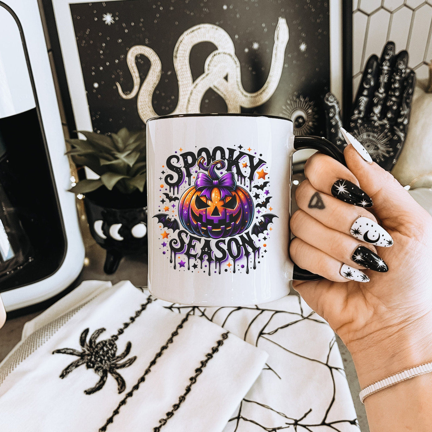 Spooky Season Pumpkin Coffee Mug