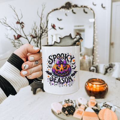 Spooky Season Pumpkin Coffee Mug