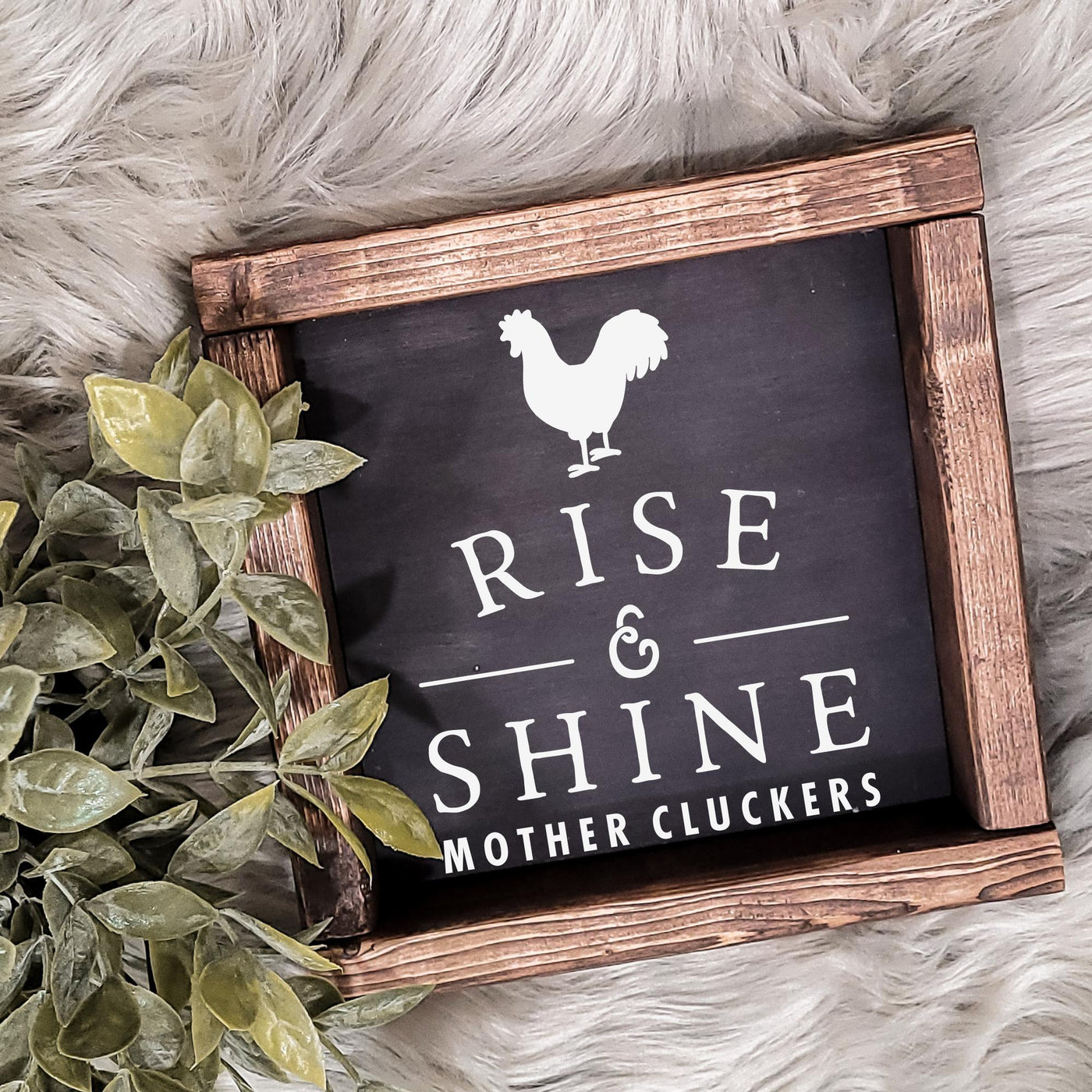 Mother Cluckers Farmhouse Kitchen Sign